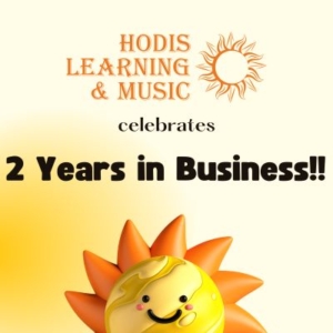 Hodis Learning & Music celebrates 2 years in business!