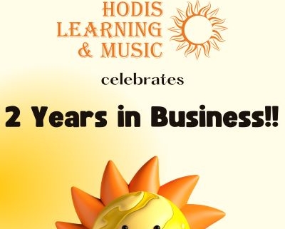 Hodis Learning & Music celebrates 2 years in business!